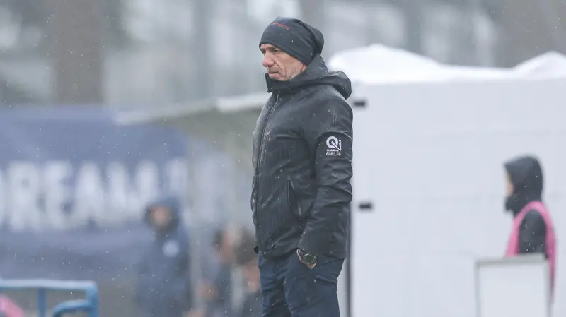 Il tecnico dell'Ospitaletto Andrea Quaresmini - Foto New Reporter Comincini © www.giornaledibrescia.it