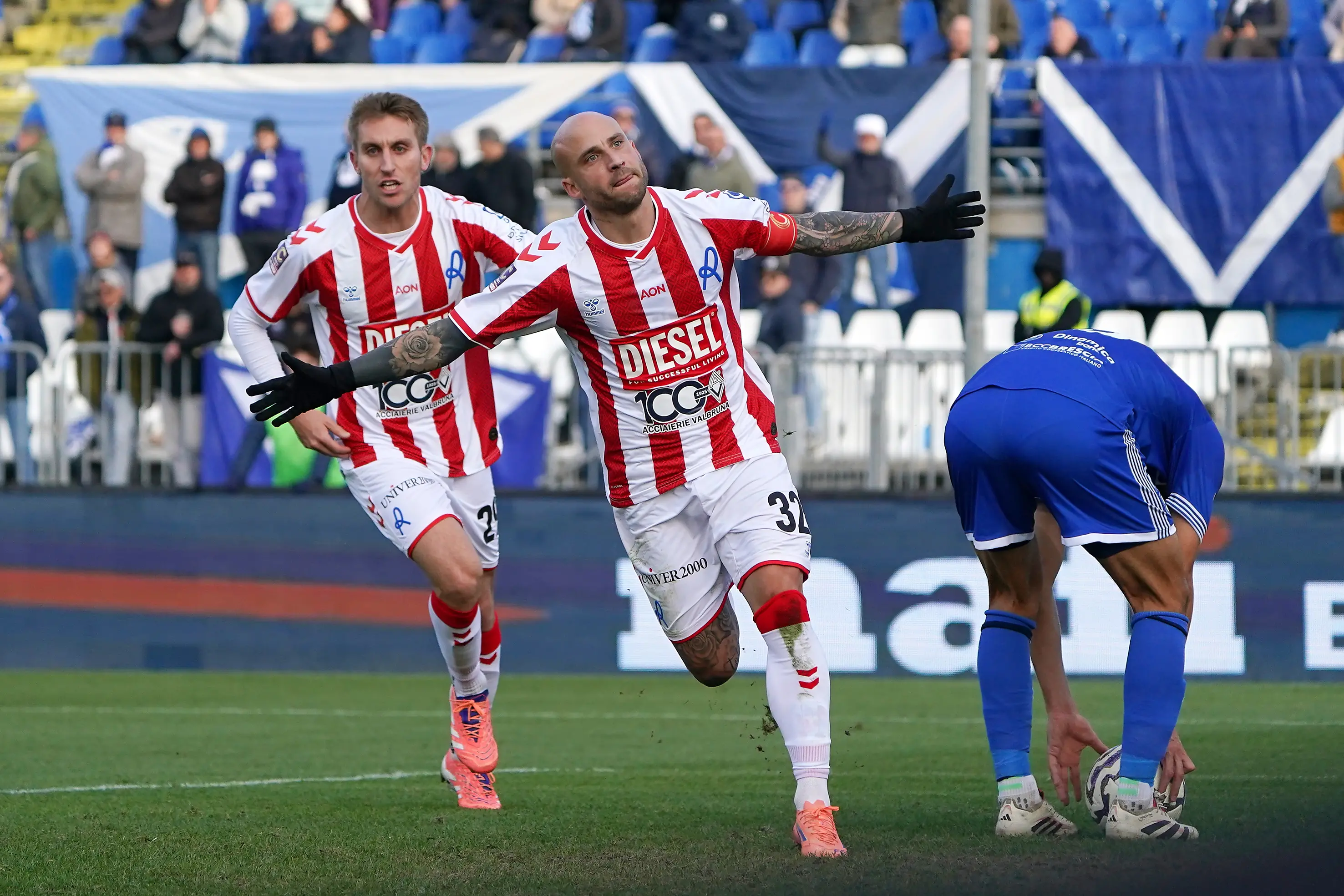 Serie C, gli scatti di Union Brescia-Vicenza