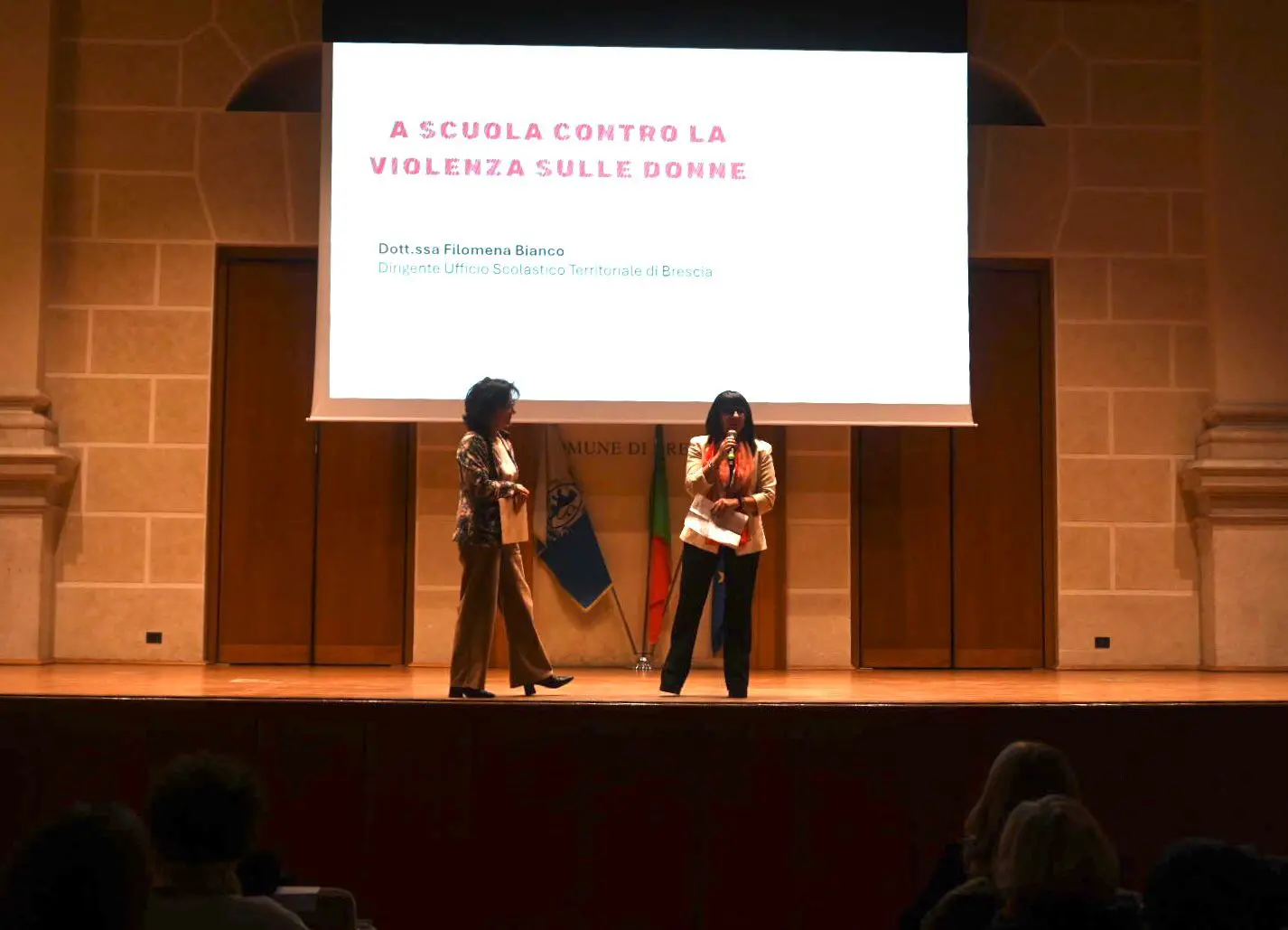 In San Barnaba l'incontro sulla violenza di genere promosso da Alfa Acciai e l'Istituto Abba-Ballini