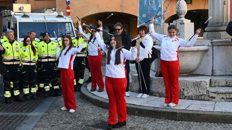 La squadra di Twirling di Palazzolo