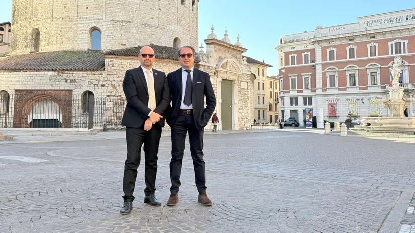 Fabio Pasinetti, contitolare dell’agenzia, e Daniele Crescini,
responsabile commerciale