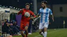 Uno scatto della sfida contro la Giana Erminio - Foto Francesca Fusari