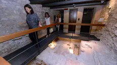 Un percorso nei sotterranei di Palazzo Martinengo Cesaresco - Foto Marco Ortogni/Neg © www.giornaledibrescia.it