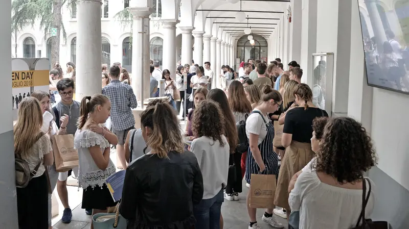 Una delle sedi di UniBs in contrada Santa Chiara