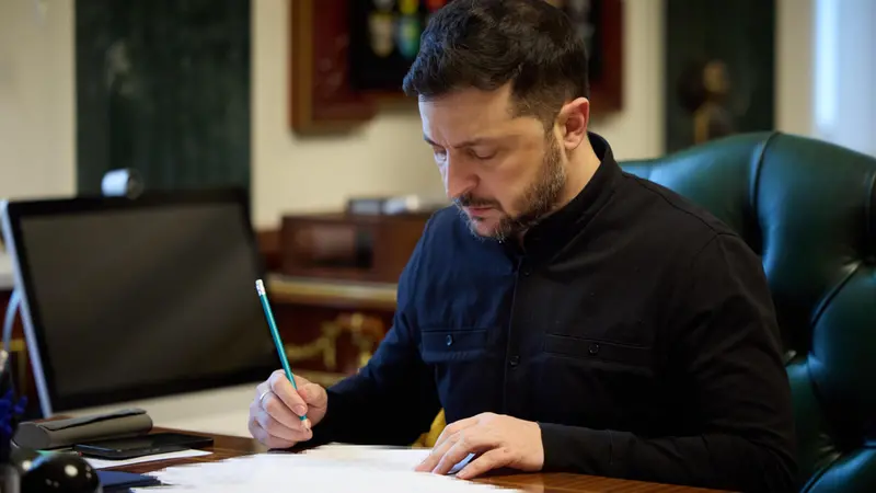 Volodymyr Zelenskyy - Foto Ansa © www.giornaledibrescia.it