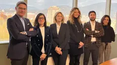 Antonio e Andrea Checcucci con i collaboratori dello Studio