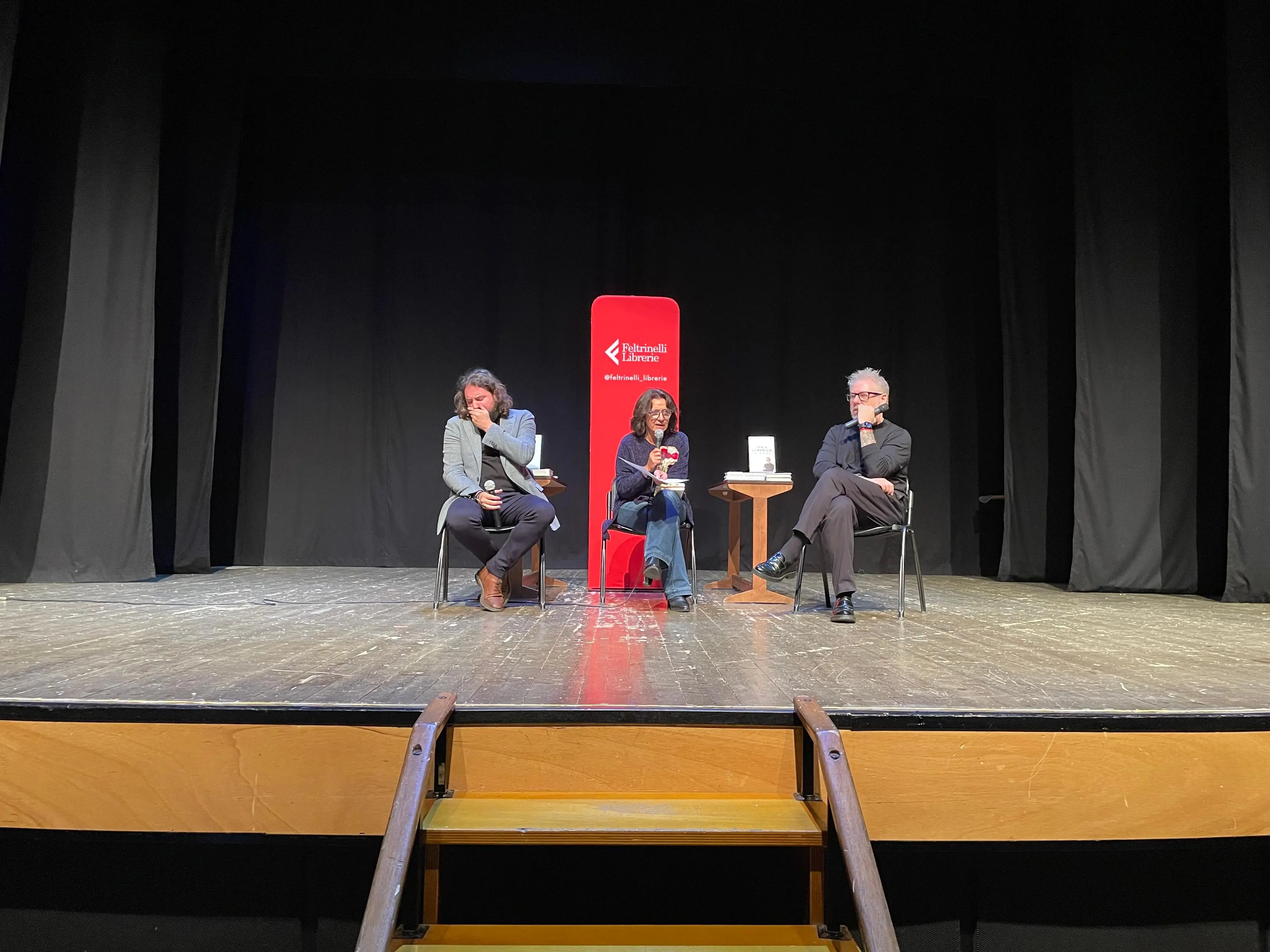 Stefano Rossi e Paolo Borzacchiello al Teatro Santa Giulia