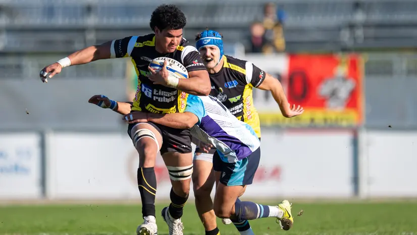 Talavou Maa ha avuto un buon impatto a Calvisano - Foto New Reporter © www.giornaledibrescia.it