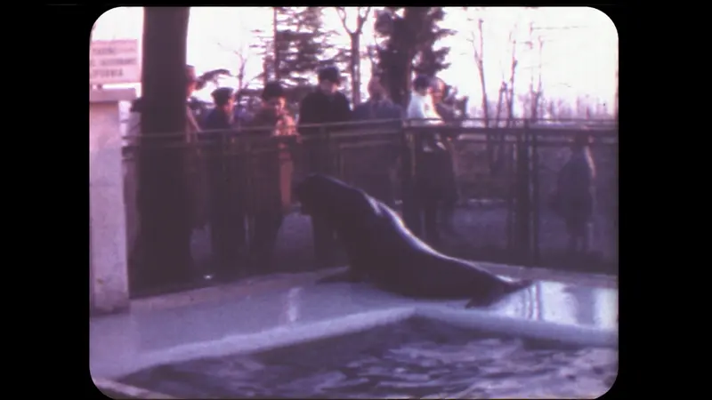 Una foto storica del Castello di Brescia