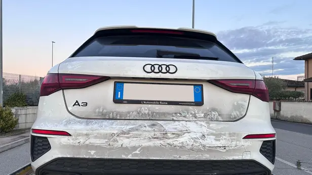 Le auto dell'inseguimento nella Bassa