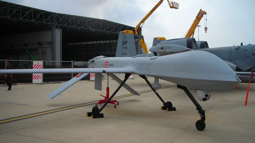 Un drone dell'Aeronautica Militare italiana - © www.giornaledibrescia.it