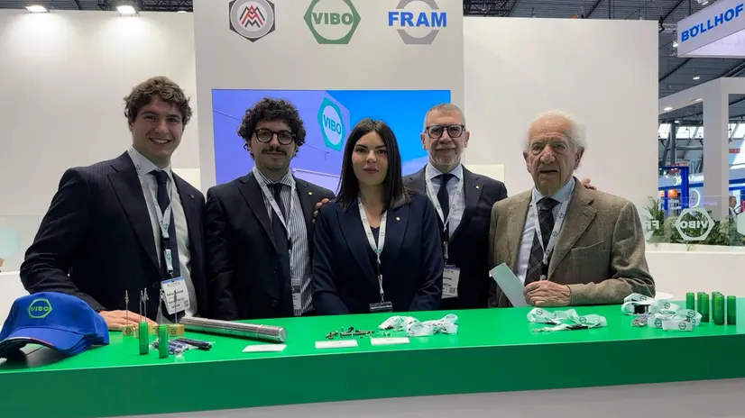 La famiglia Bontempi: Andrea, Pietro, Mariasole, Raoul Bontempi (Ceo) e Bruno (fondatore)