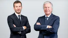 L’amministratore delegato Marco Saccone con il presidente Roberto Saccone