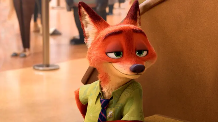 Una scena di Zootropolis