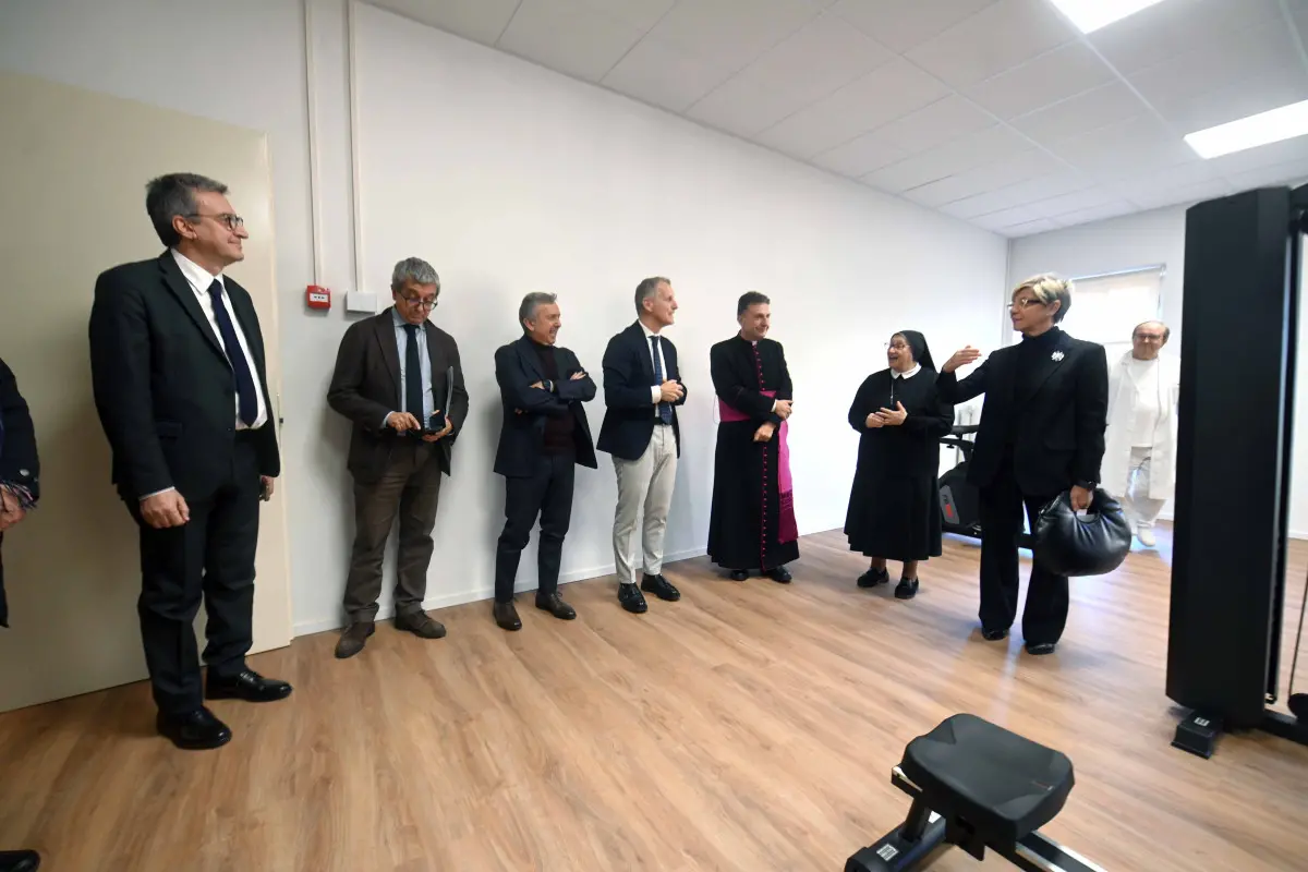 L'inaugurazione di Casa Santa Madre