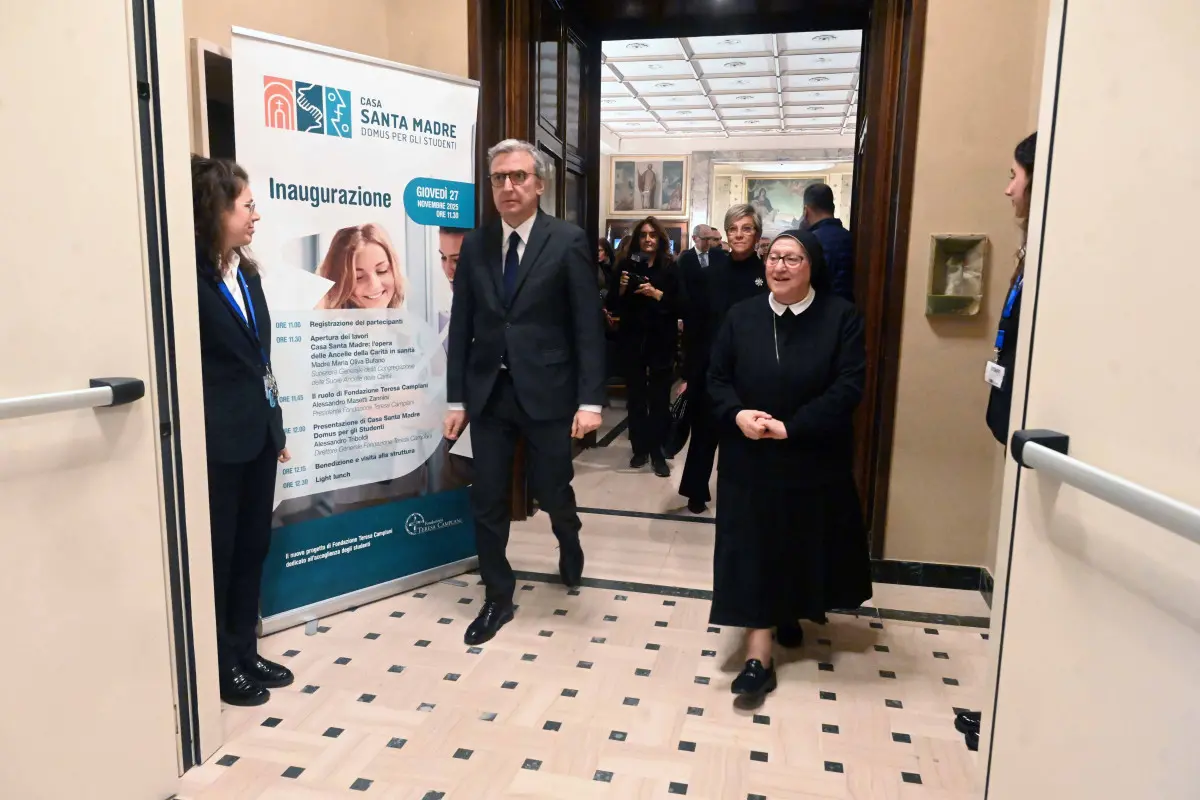 L'inaugurazione di Casa Santa Madre