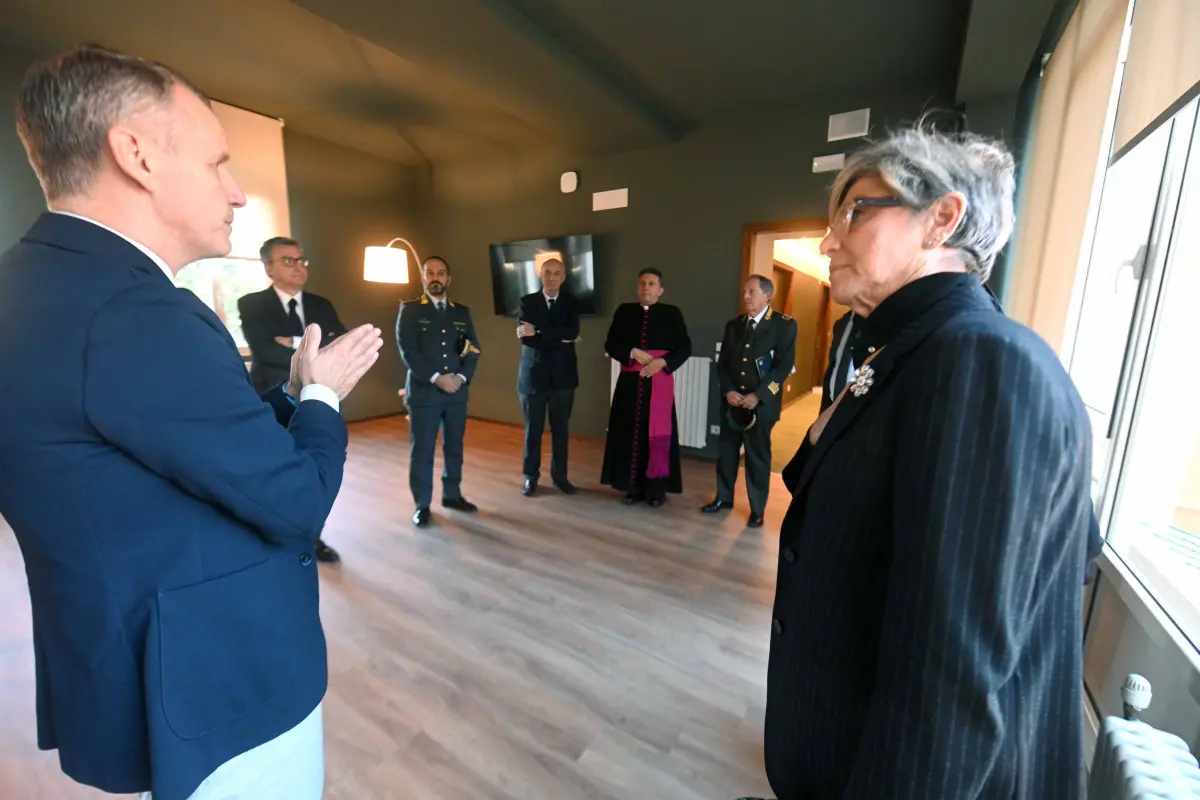 L'inaugurazione di Casa Santa Madre