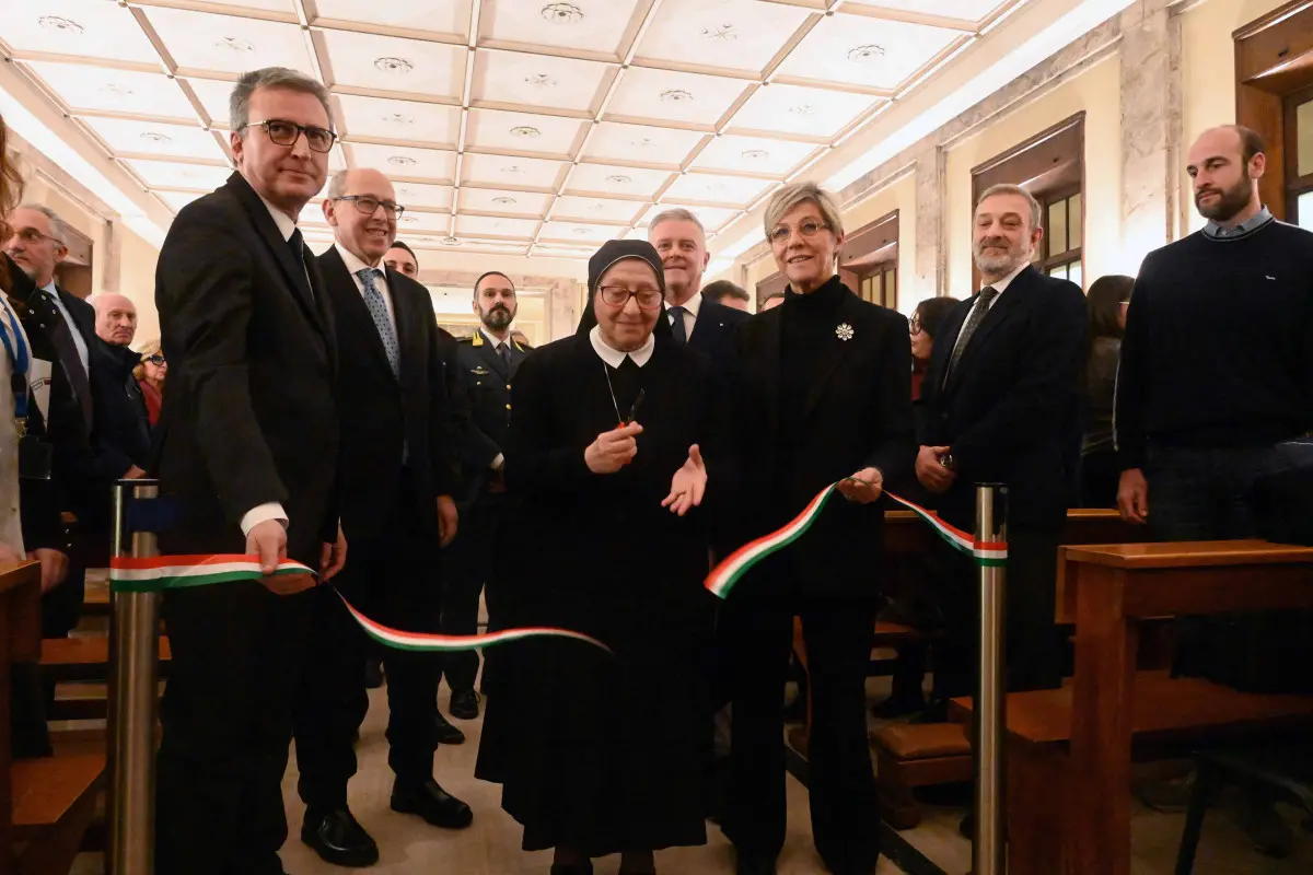 L'inaugurazione di Casa Santa Madre