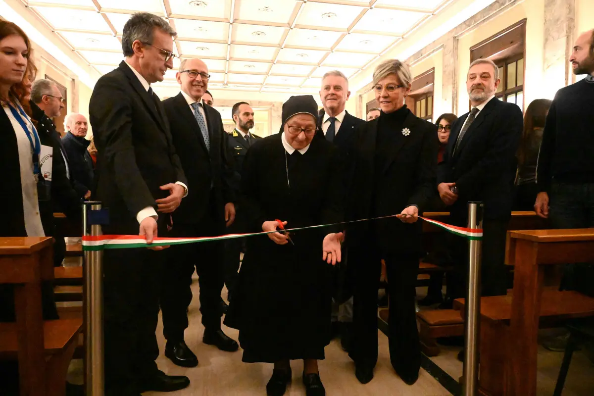 L'inaugurazione di Casa Santa Madre