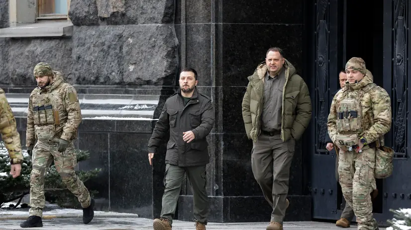 Zelensky aveva nominato Yermak guida dei negoziati con Usa e Russia - Ansa Zelensky aveva nominato Yermak guida dei negoziati con Usa e Russia