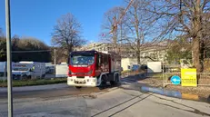 L'intervento dei Vigili del fuoco - © www.giornaledibrescia.it