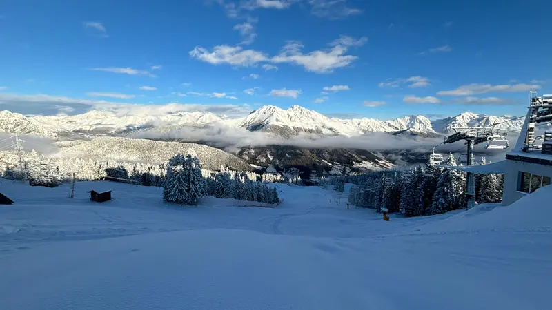 Nevicate sulle piste da sci - © www.giornaledibrescia.it