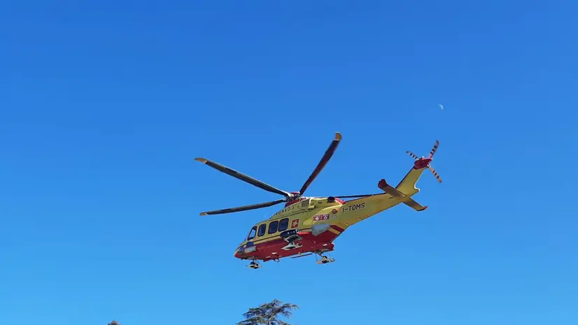 Elisoccorso in volo - © www.giornaledibrescia.it