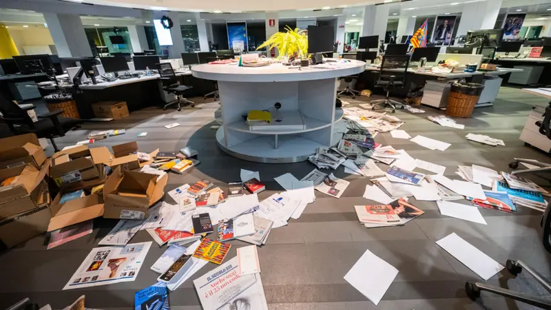 La sede della Stampa - Foto Ansa © www.giornaledibrescia.it