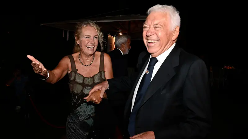 Licia Colò con Nicola Pietrangeli: i due hanno avuto una lunga relazione - Ansa © www.giornaledibrescia.it