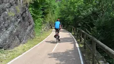 Un percorso ciclabile in Valtrompia - © www.giornaledibrescia.it