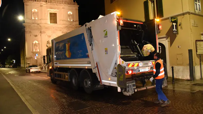 Raccolta dei rifiuti a Brescia - © www.giornaledibrescia.it