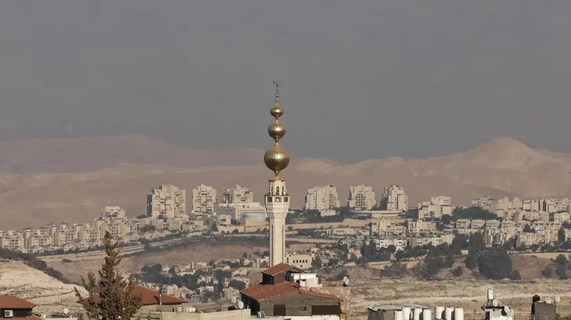Una veduta di Ma'ale Adumim, in Cisgiordania - Foto Ansa © www.giornaledibrescia.it