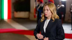 La presidente del Consiglio Giorgia Meloni a Palazzo Chigi - © www.giornaledibrescia.it