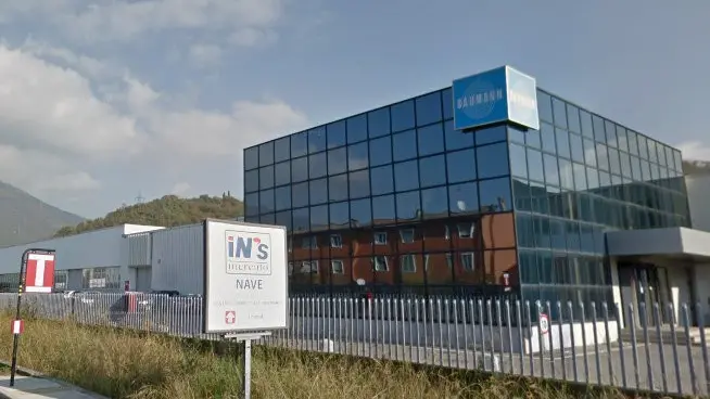 L’impianto produttivo della Baumann a Conicchio