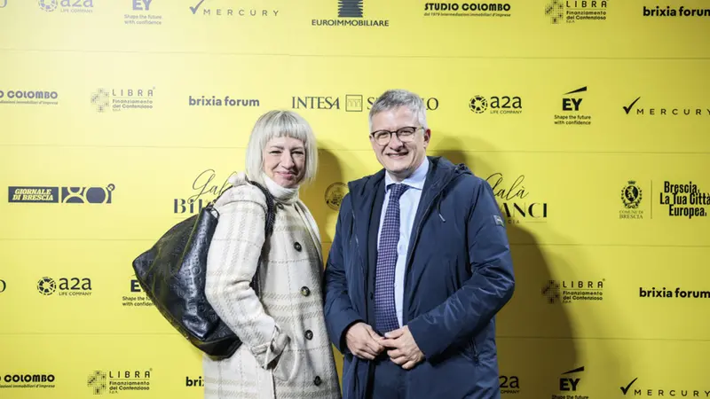 Galà Bilanci 2025, le foto degli ospiti al backdrop