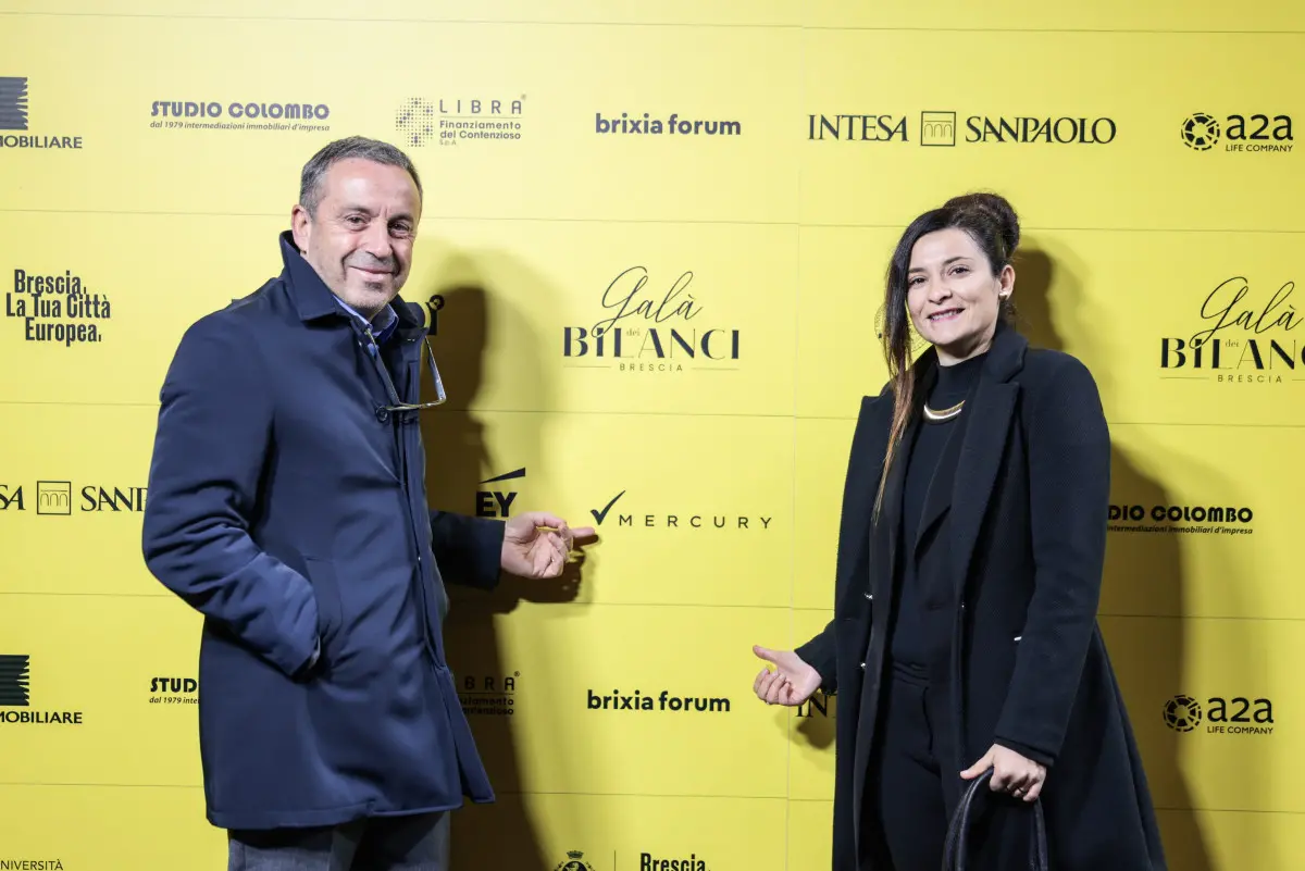 Galà Bilanci 2025, le foto degli ospiti al backdrop