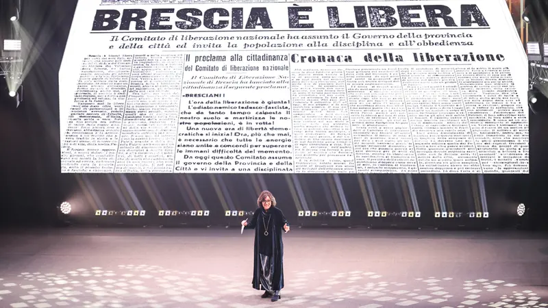 La direttrice del GdB, Nunzia Vallini - Foto New Reporter Comincini © www.giornaledibrescia.it