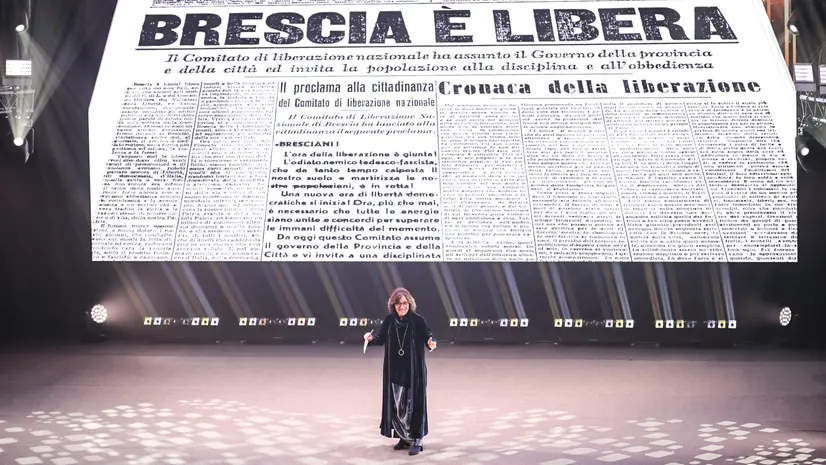 La direttrice del GdB, Nunzia Vallini - Foto New Reporter Comincini © www.giornaledibrescia.it