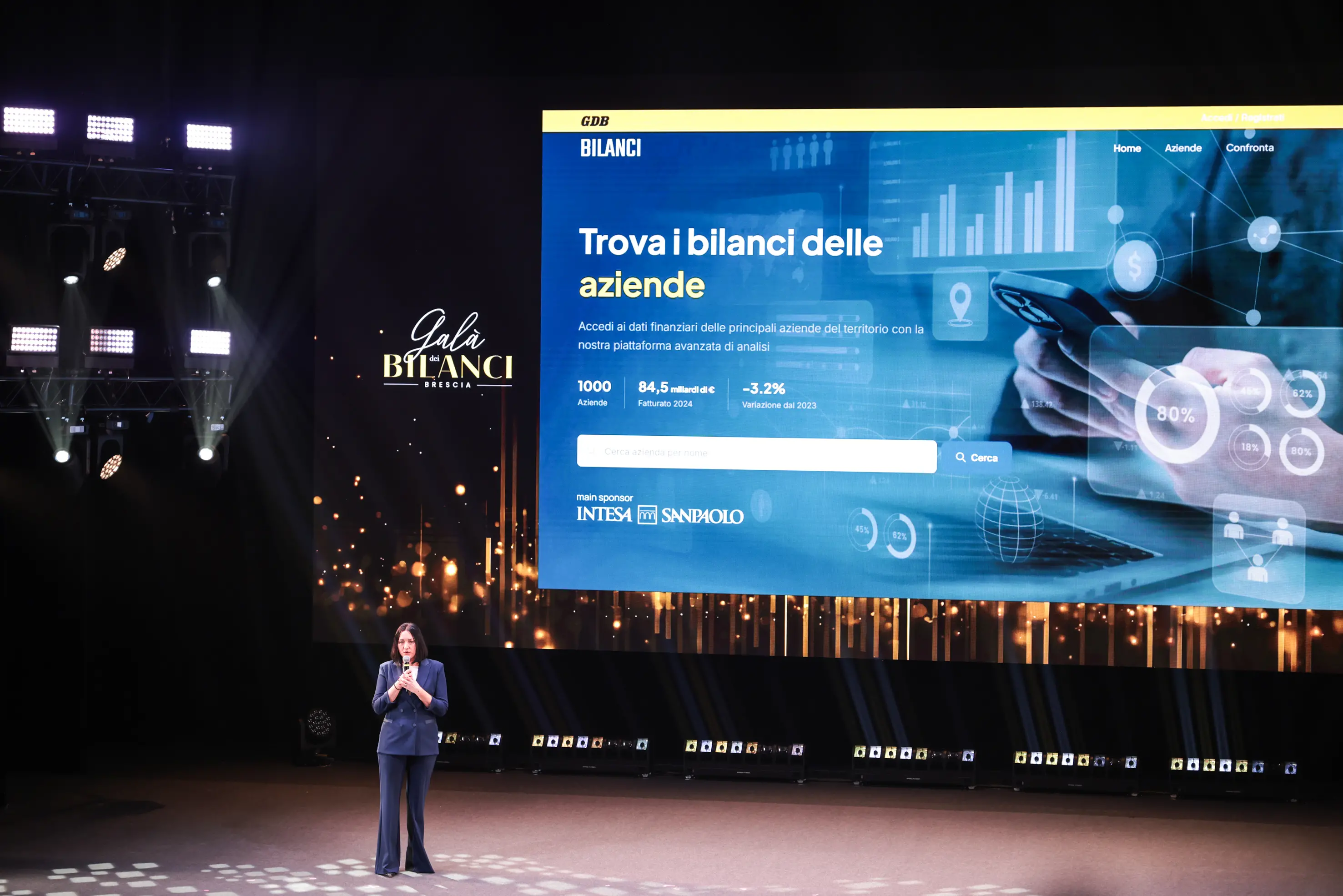 Economia Galà dei Bilanci 2025 nella foto un momento dell'evento 02/12/2025 Comincini@newreporter