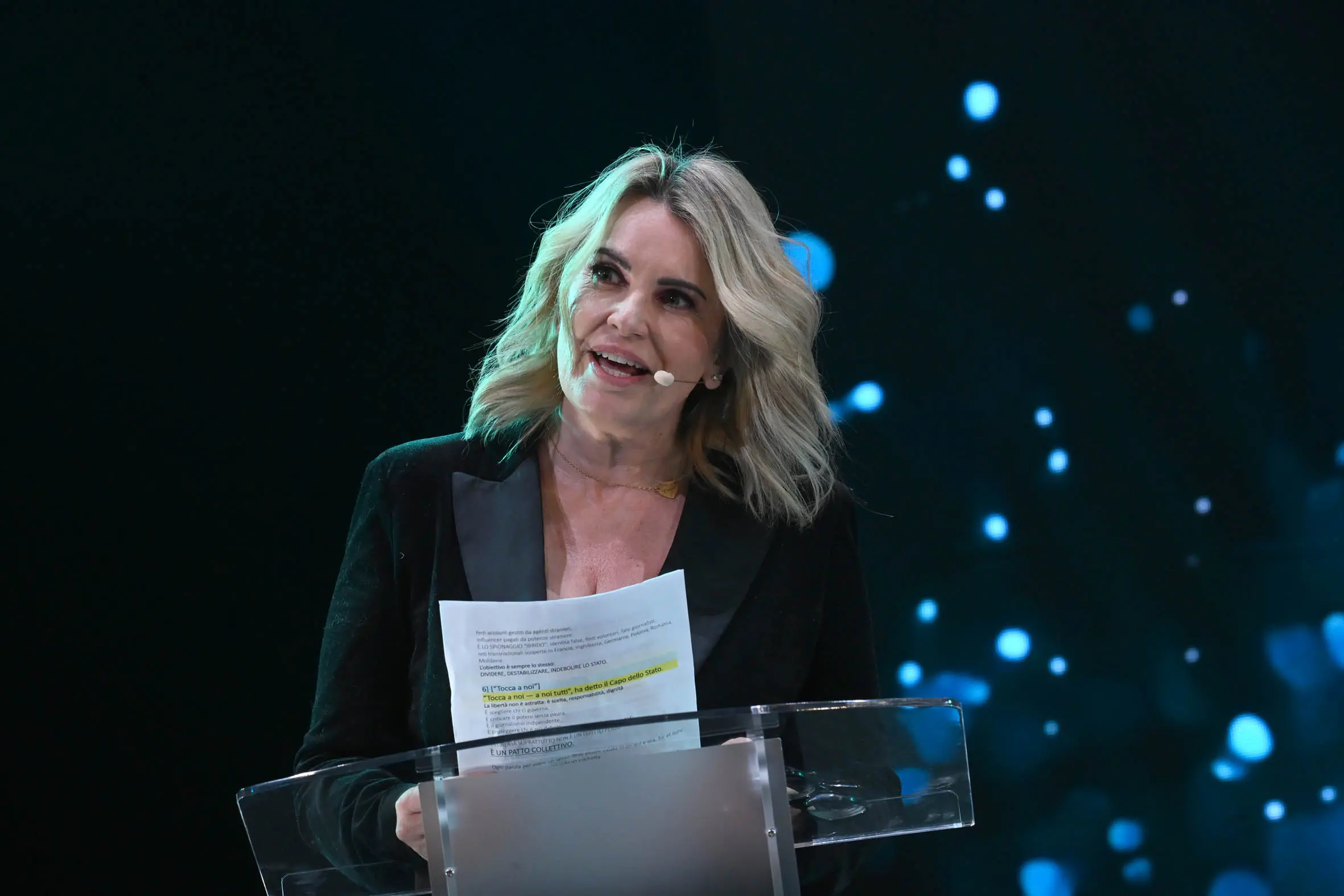 L'inviata speciale della Rai, Stefania Battistini