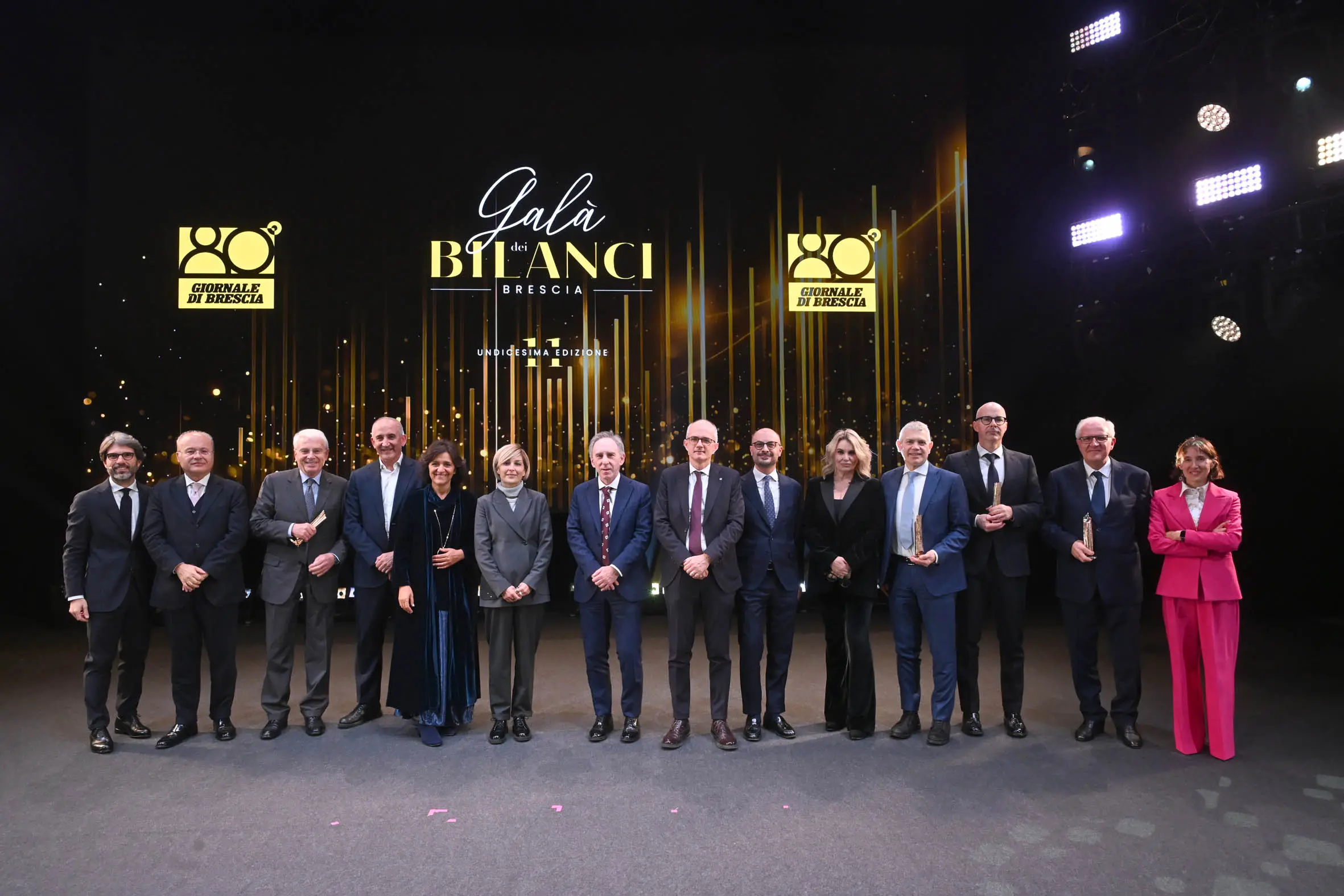 ECONOMIA BRESCIA TEATRO GRANDE  OSCAR DEI BILANCI 2025 NELLA FOTO FASI DELLA MANIFESTAZIONE 2/12/2025 newreporter©favretto