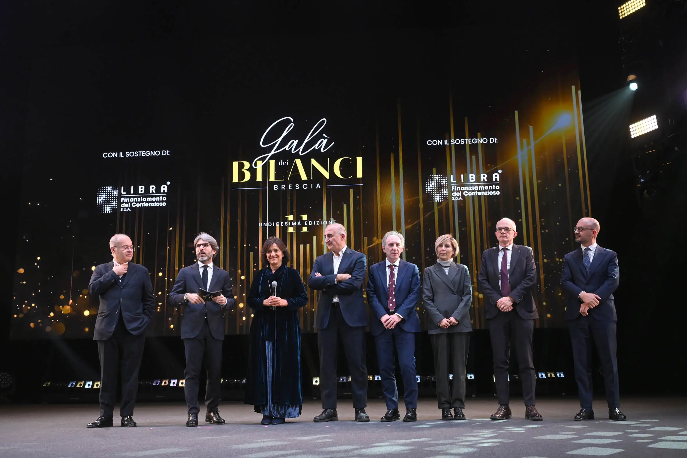 ECONOMIA BRESCIA TEATRO GRANDE  OSCAR DEI BILANCI 2025 NELLA FOTO FASI DELLA MANIFESTAZIONE 2/12/2025 newreporter©favretto