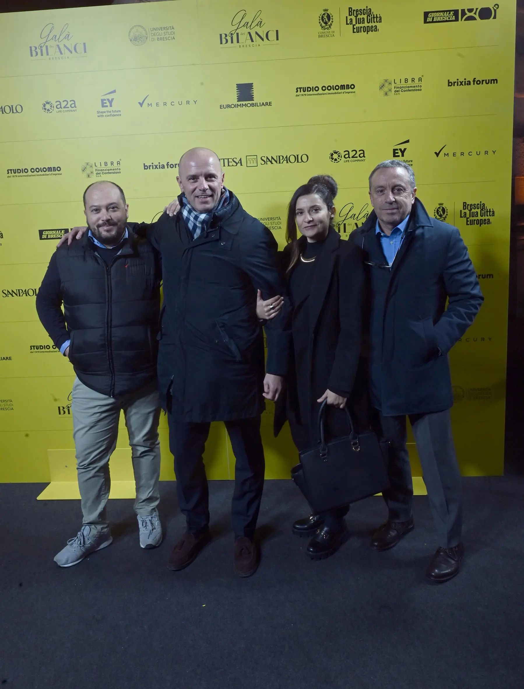 Galà Bilanci 2025, le foto degli ospiti al backdrop