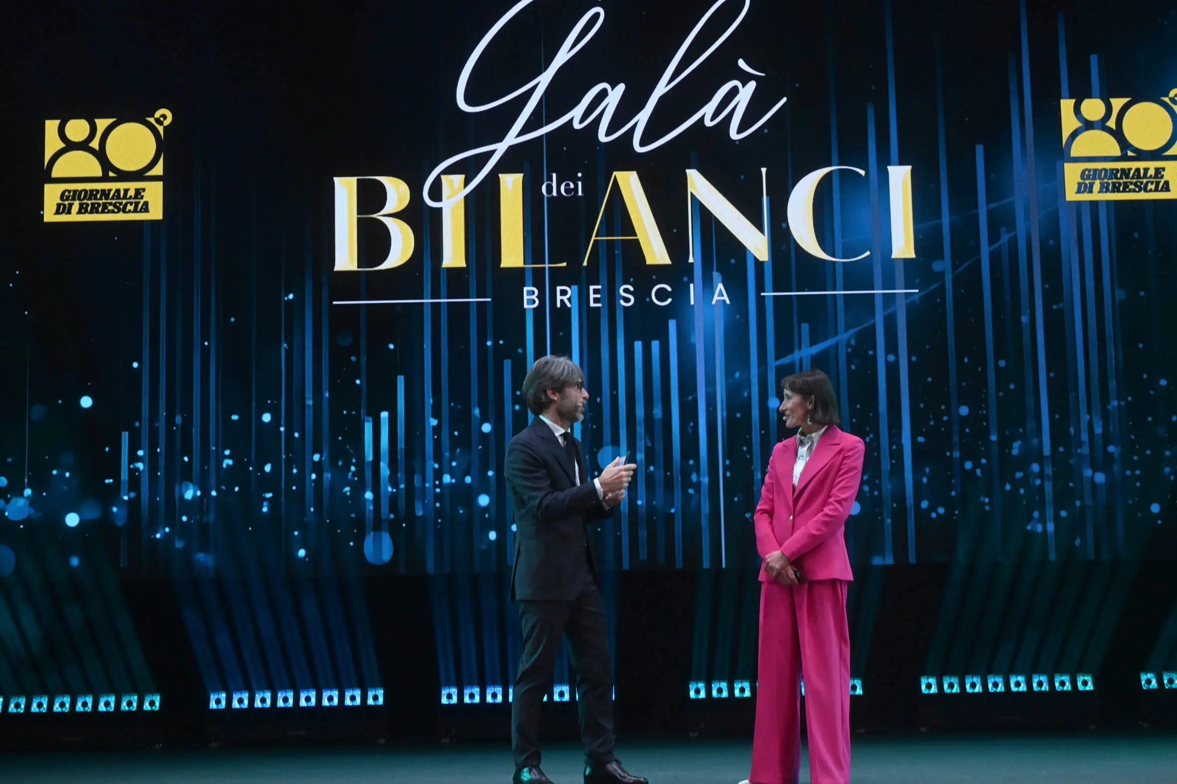 ECONOMIA BRESCIA TEATRO GRANDE OSCAR DEI BILANCI 2025 NELLA FOTO FASI DELLA MANIFESTAZIONE 2/12/2025 newreporter©favretto