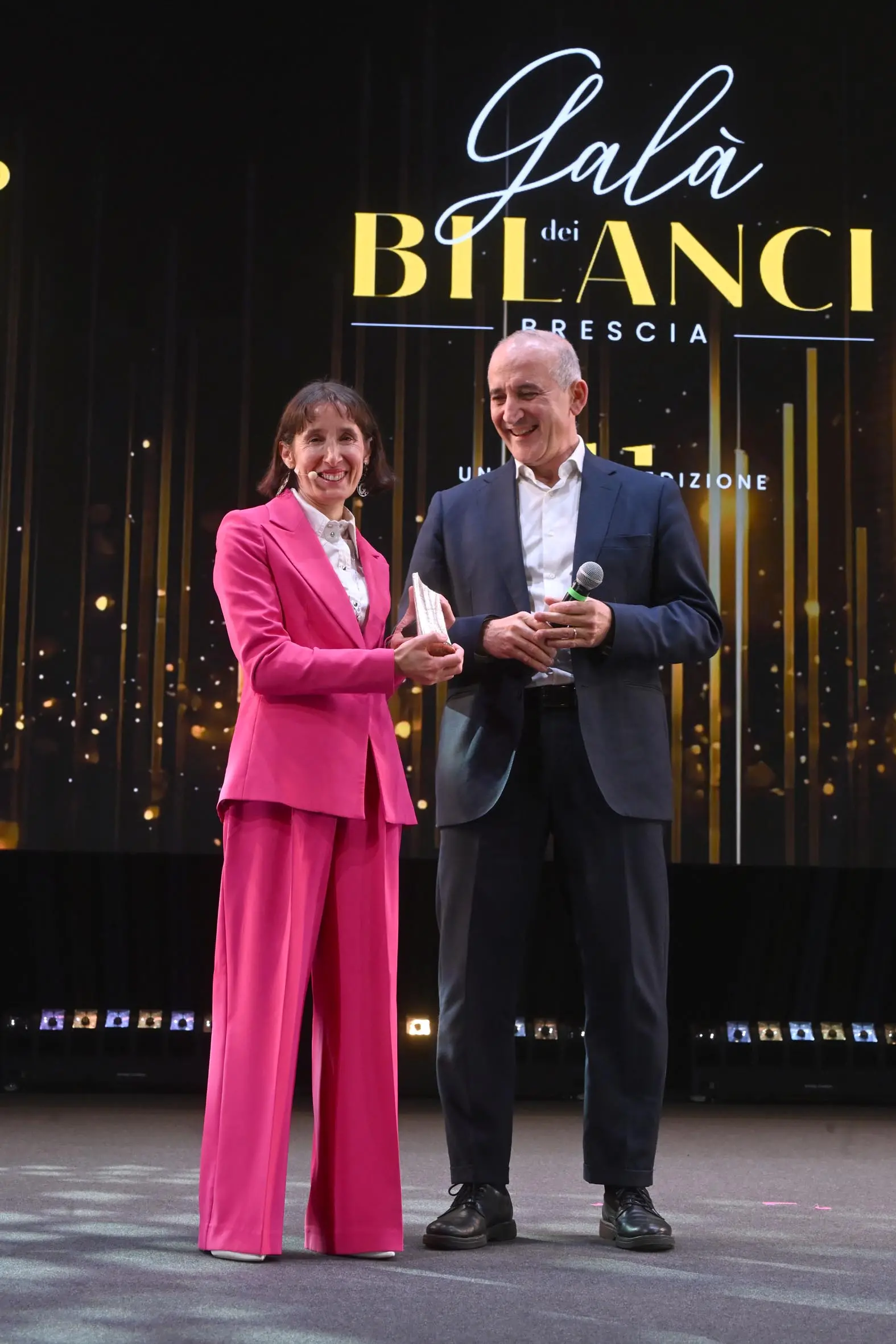 ECONOMIA BRESCIA TEATRO GRANDE OSCAR DEI BILANCI 2025 NELLA FOTO FASI DELLA MANIFESTAZIONE 2/12/2025 newreporter©favretto