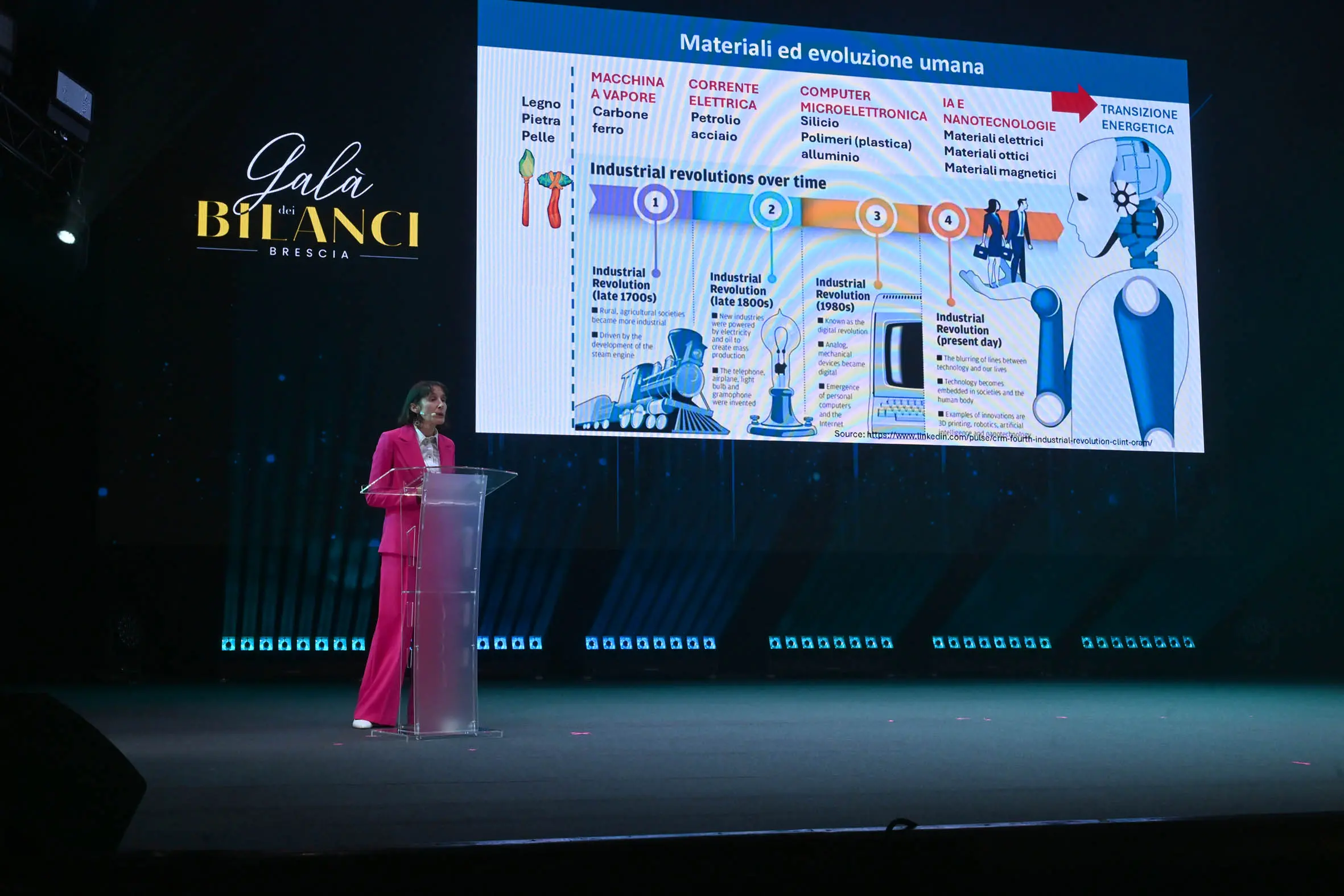 ECONOMIA BRESCIA TEATRO GRANDE OSCAR DEI BILANCI 2025 NELLA FOTO FASI DELLA MANIFESTAZIONE 2/12/2025 newreporter©favretto