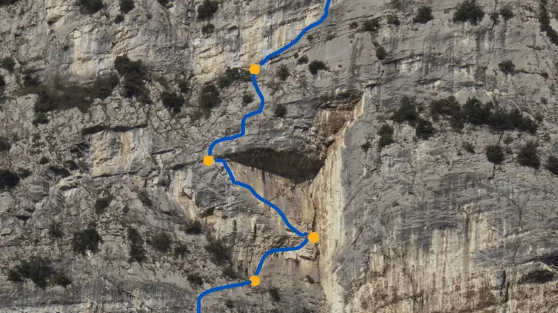 Il tracciato della via