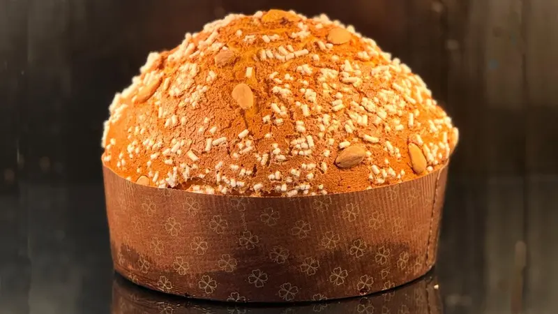 Il panettone artigianale di Dal Dosso Salamensa (Montichiari)