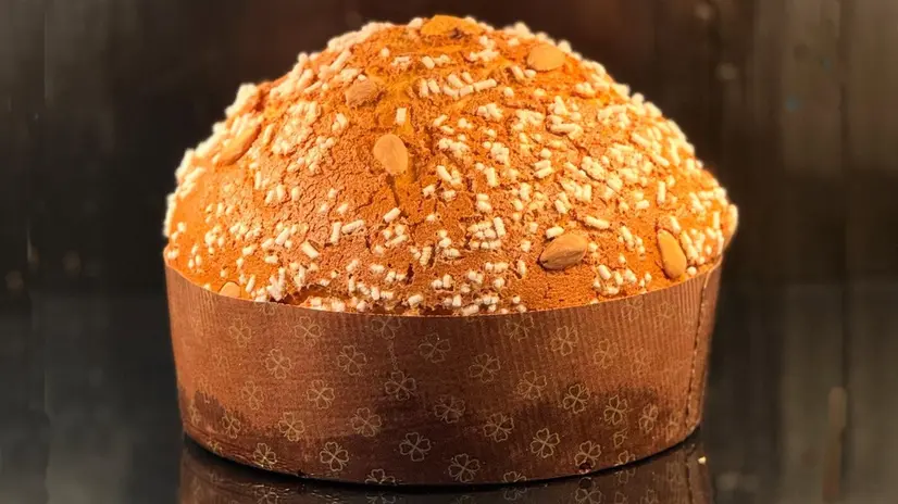 Il panettone artigianale di Dal Dosso Salamensa (Montichiari)