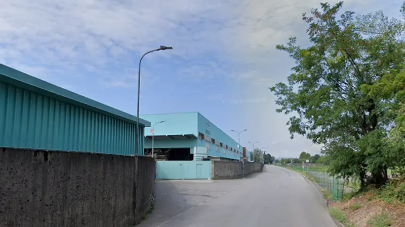 La ditta Montello, in cui si è verificato l'incidente